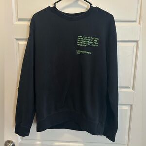 Nike Sportswear SWOOSH Crewneck Sweatshirt Black